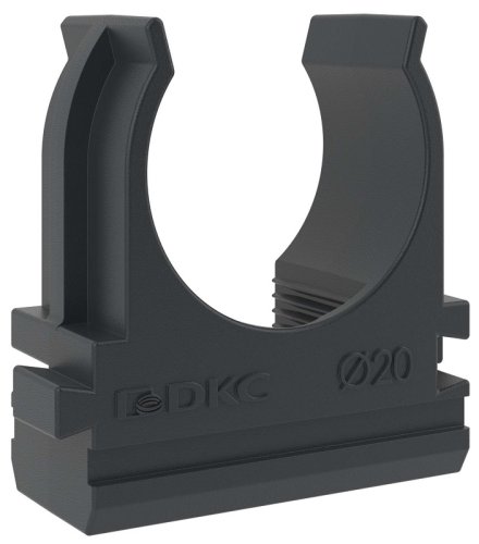 Клипса для гофры DKC Express Д=20 черный (уп. 800шт) картинка